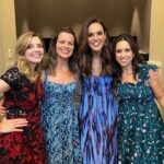 Melissa Claire Egan Instagram – Celebrating Christmas in August with these beautiful ladies! #ChristmasCon