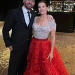 Melissa Claire Egan Instagram - What a night! Soooo much fun celebrating @youngandrestlesscbs and the 50th Anniversary of the Daytime Emmy’s. I did not win. Again. (the streak continues!) But truly the real reward last year was being able to tell a story that hopefully HELPED PEOPLE. What a gift and I’m forever grateful. Our work is about what we give, not what we get. I also love my job and am obsessed with my work family, I’m so blessed and am so grateful for you beautiful fans who keep us working year after year!!! Also a huge thank you to the incredible @theolivertolentino for THIS DRESSSSSS! I plan to refuse to give it back and wear it to Starbucks this afternoon. We’ll see how that goes… Special thanks to my glam girls @whitneycolleen & @moresweettea 💋 Love you all and here’s to another 50 years!!!