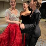 Melissa Claire Egan Instagram - What a night! Soooo much fun celebrating @youngandrestlesscbs and the 50th Anniversary of the Daytime Emmy’s. I did not win. Again. (the streak continues!) But truly the real reward last year was being able to tell a story that hopefully HELPED PEOPLE. What a gift and I’m forever grateful. Our work is about what we give, not what we get. I also love my job and am obsessed with my work family, I’m so blessed and am so grateful for you beautiful fans who keep us working year after year!!! Also a huge thank you to the incredible @theolivertolentino for THIS DRESSSSSS! I plan to refuse to give it back and wear it to Starbucks this afternoon. We’ll see how that goes… Special thanks to my glam girls @whitneycolleen & @moresweettea 💋 Love you all and here’s to another 50 years!!!