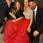 Melissa Claire Egan Instagram - What a night! Soooo much fun celebrating @youngandrestlesscbs and the 50th Anniversary of the Daytime Emmy’s. I did not win. Again. (the streak continues!) But truly the real reward last year was being able to tell a story that hopefully HELPED PEOPLE. What a gift and I’m forever grateful. Our work is about what we give, not what we get. I also love my job and am obsessed with my work family, I’m so blessed and am so grateful for you beautiful fans who keep us working year after year!!! Also a huge thank you to the incredible @theolivertolentino for THIS DRESSSSSS! I plan to refuse to give it back and wear it to Starbucks this afternoon. We’ll see how that goes… Special thanks to my glam girls @whitneycolleen & @moresweettea 💋 Love you all and here’s to another 50 years!!!