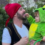 Melissa Claire Egan Instagram - Halloween ‘22!🦖🌄🧡