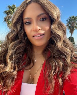 Melissa De Sousa Instagram - “Harper! I’m watching you.”🧐 Will you be watching us on @peacocktv Dec. 22? #TheBestManFinalChapters 😍