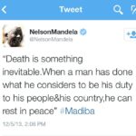 Melissa De Sousa Instagram - And so it was written. And so it shall be done. RIP Nelson Mandela ❤