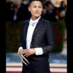 Melissa King Instagram - Serving Chinese empress nail guards. I like to believe I understood the assignment. 💅🏼✨ #metgala2022 #guildedglamour designer / @thombrowne stylist / @adamballheim hair / @danawillcutyou custom Chinese empress nail guards / @chrishabana stacking diamond rings / @dena_kemp finger cuff / @lillianshalom earrings / @emigrannis pendant & earrings / @jenmeyerjewelry