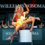 Melissa King Instagram - When I trust my friends to turn up my flambéed Peking duck demo a few notches! 🔥❄️ Full unapologetic queer rebellion at @bottlerocknapa with @thebeachesband 🤘🏽 Ice Queen @frankiefictitious ❄️👑 Fire Queen @starya_ 🔥👑
