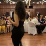 Melissa King Instagram - 1. My wedding date got drunk 🍼, she’s lucky she’s cute 👶🏻 2. My dancing with the stars audition. 3. I ❤️queer weddings. 4. Party tricks 🍾🗡️ 5-6. Fam 🖤