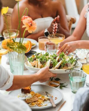 Melissa King Instagram - My biggest fans showed up to my brunch. The Aunties (and mom) rolled up in style! 💅🏼

📷: @katiekatzphotography