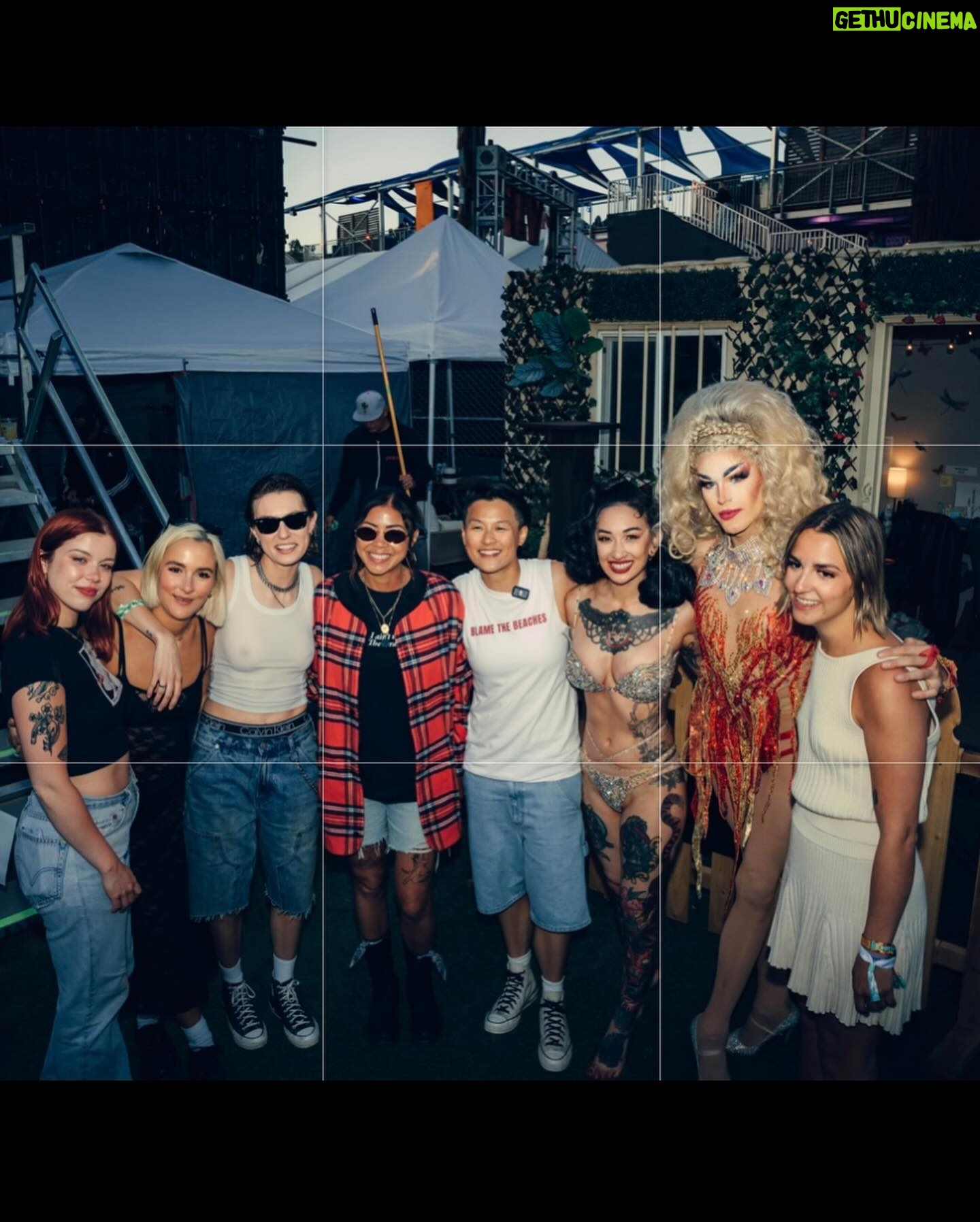 Melissa King Instagram - The girl on fire. π₯π Unhinged with @thebeachesband at @bottlerocknapa. Nothing makes me happier than sharing energy between talented friends to create something special. My culinary set was inspired by the Beaches music and their rockstar down-for-anything energy, as well as my amazing friends @frankiefictitious and @starya_ who who brought the fire and flare to bring this to life. This is just a peek at the culinary chaos that happened in 30 mins, more to share. Thank you to @bottlerocknapa @williamssonoma for trusting me and @kimkaechele and team for the support!