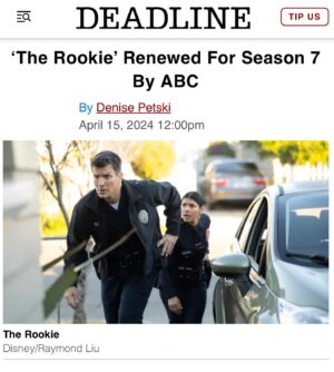 Melissa O'Neil Instagram - SWIPE >>>>

SEASON 7, Let’s goo!!! 🔥 💪🏼 
@therookieabc 

ALSO
We’re back on April 30th for Episode 7, “Crushed” directed by dear @vgarrett! 
Use the reminder here if you need one. Xo 

Really excited to continue the journey with this incredible family of storytellers! 🥹🥰🎉