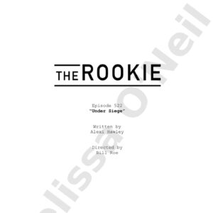 Melissa O'Neil Instagram - Tonight is the Season 5 finale of @therookieabc.

I want to take this opportunity to big up the writers on our show, led by @alexihawley. This team is constantly cooking up the next story, pitching ideas, collaborating, and adjusting the material that needs to be shot the night before, the day of, during the preceding set-up… At all hours of the day and night this work is being done so the rest of us have the material to prep with, and to go to camera for. It does not happen without them and those of us that work on this show receive so much because of their hard work.

If you are someone who has been following along and watching our show - Thank you for your support! 
If you feel inclined drop a comment below with your favorite moment from Season 5 - maybe one of the writers will cruise by and feel the love while the WGA are currently on strike. 

Here are a few random BTS moments that I threw together…

So many sweet faces and hard working artists on camera and off - I wish I had thought to make more pictures of them. I can’t wait to see them all again next season. 

This year was a lot of fun.
Can’t wait to see what Lucy Chen and all of The Rookie crew get up to during Season 6!

Give me your round-up highlight reel from Season 5! 

🏵