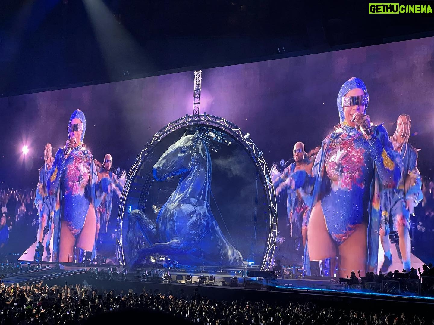 Melissa O'Neil Instagram - before too much time passes… This happened. We were speechless - until tears and joy absolutely burst from every pore in our beings. Beyoncé is… I’ll spare you the mini Ted Talks I’ve been giving to anyone who will listen. The most incredible inspiration. Her artistry, lyricism, vision, joy, vocal acrobatics, healing capacities. She is exactly the woman she says she is. The woman is only 42!!!! So beyond obvious how spirit works through her and the work she has done to make room for it to move through her art and life. 🙌🏼 O S H U N 🙌🏼 Wow wow wow. ANOINTED indeed. Absolutely next level to share this with the ladies and have this sweet mini reunion. We met each other over 10 years ago!! Time flies. 🥰 More more more! *a friendly note on a firm boundary - any unkind speech in my comments will removed. Take it to your reddit thread. 🪷