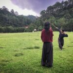 Melissa O’Neil Instagram – a moment in time. 
@quanyingongfu and I when a small group of us gathered in San Cristóbal de las Casas to practice together. 
This came after many months of intimate online study exploring qigong, gongfu, taichi, and sword. 

Recently, forgive me – I forget where, I heard someone talking about how an ailment of growing up and living in the west is this obsession with over-intellectualizing every last little thing. And that often what the wellness of our being needs most is to get out of our heads and into our bodies. Move. Move. Move. 
Then Stillness.

If you feel resonance or curiosity I want to encourage you to head to her page and check the link in her profile for more details. 

Brea is an attentive and devoted student, teacher, and artist. Studying with her is inspiring, renewing, and challenging in the best way. 

📷: @groundedcrown