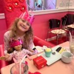 Melissa Ordway Instagram - A tea party fit for a queen… Queen Olivia 👑 Such a fun afternoon with @americangirlbrand celebrating Olivia’s “Coronation”.