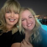 Melissa Peterman Instagram - Me and the funniest librarian ever. @barahsakers #youngsheldonwrapparty @youngsheldoncbs #sarahbaker ❤️