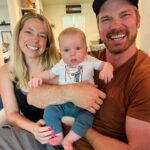 Melissa Peterman Instagram - Today Denali met his Aunt Melissa. I will love him the loudest and forever. He is so beautiful, so loved and won the parent lottery with Derek and Lisa. I remember the first day I met Derek at the table read for Baby Daddy, so sweet, talented and funny. 100 episodes of fun, 12 years of friendship, watching him find the love of his life in Lisa, who is a phenomenal human, getting to officiate their wedding and today meeting their son filled my heart with joy..... I might have cried a tiny bit. Forever Family. I love you @derektheler and @lsummerscales #yesimadethatonesie ❤️