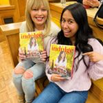 Melissa Peterman Instagram - What a treat to hear Valerie talk about life, food, finding the happy, getting through the ick and why we need to indulge. I can't wait to cook these recipes and read the essays in her new book "Indulge" Val, I love your honesty, your humor, your wisdom and it was a delight to be in a room with so many people who love you too. Thank you Ruby for making it happen. ❤️ YOU! @wolfiesmom @ruby_aviles #indulge #valeriebertinelli #youcanpickleanything @vromansbookstore