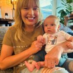 Melissa Peterman Instagram - Today Denali met his Aunt Melissa. I will love him the loudest and forever. He is so beautiful, so loved and won the parent lottery with Derek and Lisa. I remember the first day I met Derek at the table read for Baby Daddy, so sweet, talented and funny. 100 episodes of fun, 12 years of friendship, watching him find the love of his life in Lisa, who is a phenomenal human, getting to officiate their wedding and today meeting their son filled my heart with joy..... I might have cried a tiny bit. Forever Family. I love you @derektheler and @lsummerscales #yesimadethatonesie ❤️