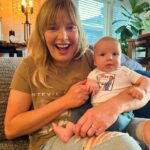Melissa Peterman Instagram - Today Denali met his Aunt Melissa. I will love him the loudest and forever. He is so beautiful, so loved and won the parent lottery with Derek and Lisa. I remember the first day I met Derek at the table read for Baby Daddy, so sweet, talented and funny. 100 episodes of fun, 12 years of friendship, watching him find the love of his life in Lisa, who is a phenomenal human, getting to officiate their wedding and today meeting their son filled my heart with joy..... I might have cried a tiny bit. Forever Family. I love you @derektheler and @lsummerscales #yesimadethatonesie ❤️