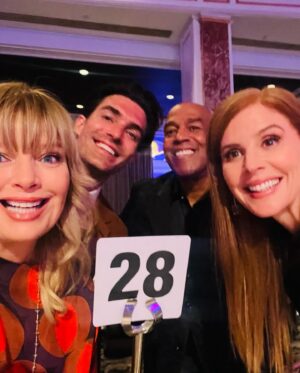 Melissa Peterman Instagram - My heart is still full from the incredible night at the Gracie Awards. To be in the same room with these talented and incredible women who I admire and respect was an honor. Thank you @allwomeninmedia for having me. Congratulations to all the winner's and see you at book club! #gracieawards #table28forever #allwomeninmedia