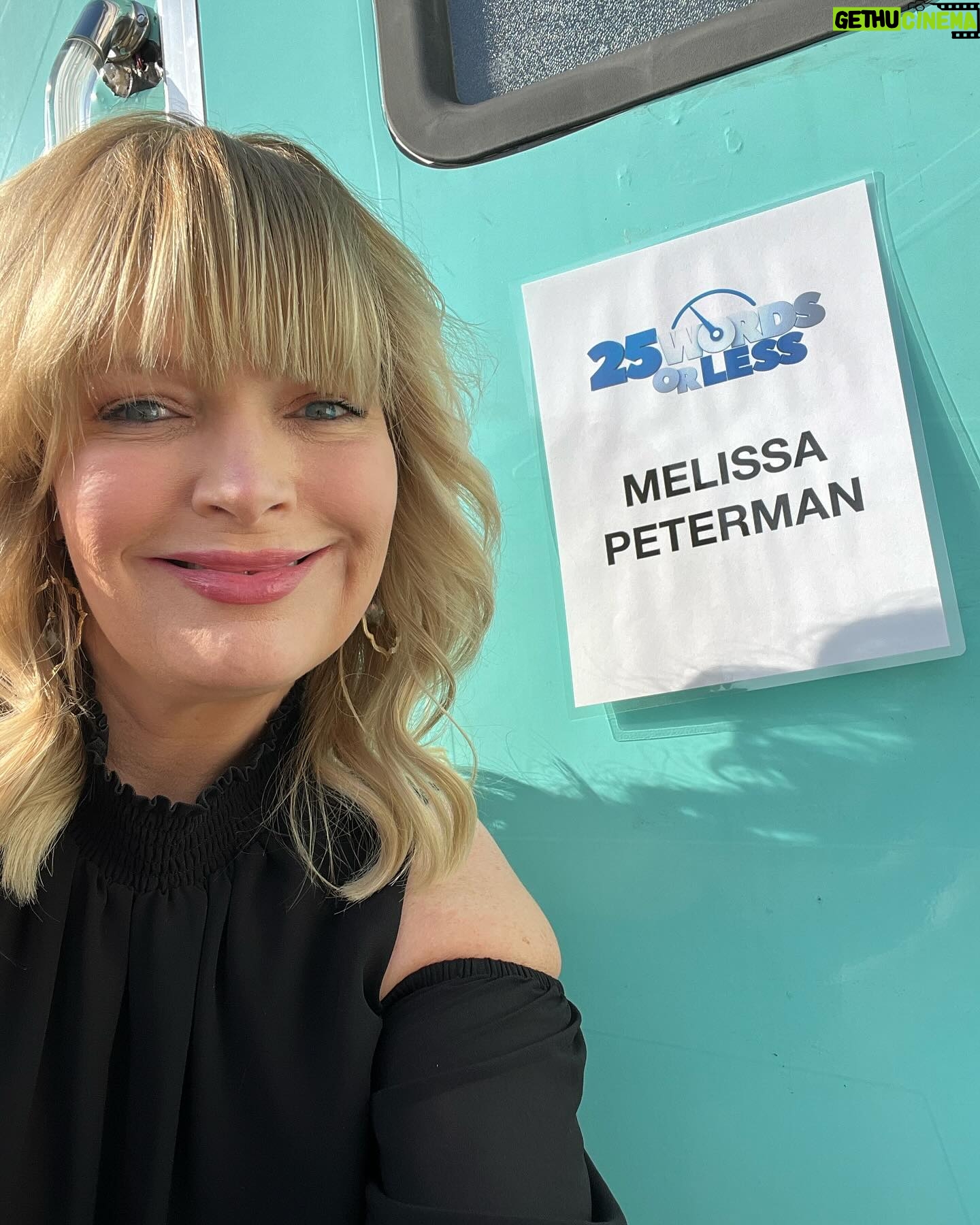 Melissa Peterman Instagram - Back at it!! Shooting Season 6 of @25wordsorlesstv ! Had a blast playing with @headkrack and hanging with the spectacular @meredithvieira ❤️ #playmoregames #25wordsorlesstv