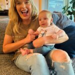 Melissa Peterman Instagram - Today Denali met his Aunt Melissa. I will love him the loudest and forever. He is so beautiful, so loved and won the parent lottery with Derek and Lisa. I remember the first day I met Derek at the table read for Baby Daddy, so sweet, talented and funny. 100 episodes of fun, 12 years of friendship, watching him find the love of his life in Lisa, who is a phenomenal human, getting to officiate their wedding and today meeting their son filled my heart with joy..... I might have cried a tiny bit. Forever Family. I love you @derektheler and @lsummerscales #yesimadethatonesie ❤️