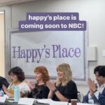 Melissa Peterman Instagram – we’re cookin’ up something special. #HappysPlace starring @reba is coming soon to NBC and streaming on @peacock.