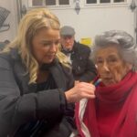 Melissa Peterman Instagram - I went to the vault and found more episodes. Enjoy. "Tiny Mic. Big Voices." With the legend Ellen Travolta. I love this woman so much. She is talented, wise, brilliant, hilarious, kind and I am so lucky to call her friend. Ps I think Walter should be on every talk show. All the time. #ellentravolta #tinymicbigvoices ❤️ #thefunwehadonset