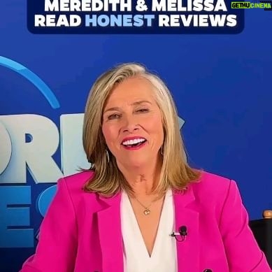 Melissa Peterman Instagram - Ever wonder if Meredith Vieira sees your comments? ๐ค Wonder no more! Meredith and Melissa Peterman are diving into your BRUTALLY honest comments right here! ๐ฎโ โ They may need a support group after this ๐ซฃ โ โ Watch the full video on YouTube ๐ LINK IN BIO!