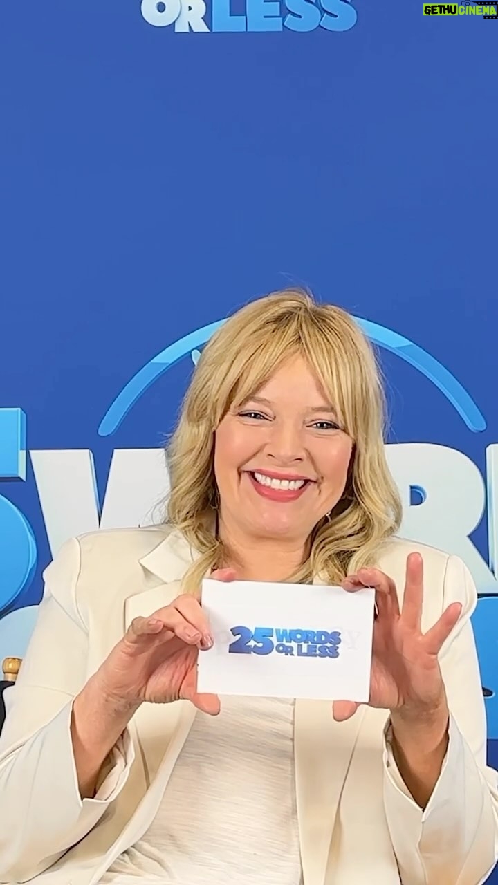 Melissa Peterman Instagram - It’s Melissa’s favorite things! 🤩 She’s backstage at #25WordsorLess to share her go-to mood boosters, life hacks and binge-worthy TV shows. 🙌 Take her WORD for it! 👌 #25wordsorless #gameshow #melissapeterman #personplaceorthingtv