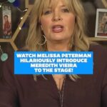 Melissa Peterman Instagram – Get an exclusive look behind the scenes as Melissa Peterman narrates the iconic moment when Meredith Vieira steps onto the set! 🌟⁠