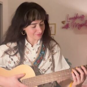 Melissa Villaseñor Instagram - Lil cover.  Good ol Christine ❤️