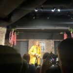 Melissa Villaseñor Instagram – Meliss in Japan pt 2.
Performed in Tokyo, had tea ceremony in Kyoto, got to learn calligraphy from Baikei sensei in Osaka.