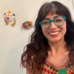 Melissa Villaseñor Instagram – I’m an @etsy girl. The blouse and the coconut masks are from #etsy! 🤣💋
