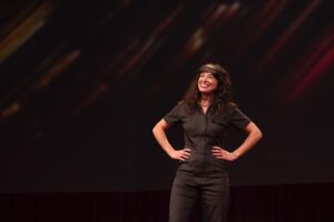 Melissa Villaseñor Instagram - Finding my own voice as Melissa among the voices i do. My Ted talk is out now. Enjoy 🔴