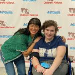 Melissa Villaseñor Instagram – Still smiling from this visit at @childrensnational. Thank you to the patients who shared their stories and made this such a special time. Extra shoutout to Ren for my crochet frog. Wishing the best for these kiddos. The book i read was “The Fantastic Bureau of Imagination” by one of my fave artists @bradmontague !

P.S. Donations this holiday season light up Dr. Bear, their mascot, at the hospital to brighten patients’ days 🌟❤️– link in their bio!