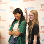 Melissa Villaseñor Instagram – Still smiling from this visit at @childrensnational. Thank you to the patients who shared their stories and made this such a special time. Extra shoutout to Ren for my crochet frog. Wishing the best for these kiddos. The book i read was “The Fantastic Bureau of Imagination” by one of my fave artists @bradmontague !

P.S. Donations this holiday season light up Dr. Bear, their mascot, at the hospital to brighten patients’ days 🌟❤️– link in their bio!