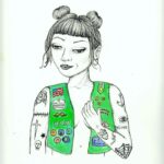 Melissa Villaseñor Instagram - Recent art @melissavart