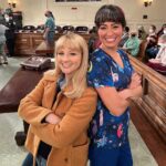 Melissa Villaseñor Instagram – Abby meets Gabby ❤️ Catch me on a new episode of #NightCourt tonight on @nbc and streaming on @peacock!
