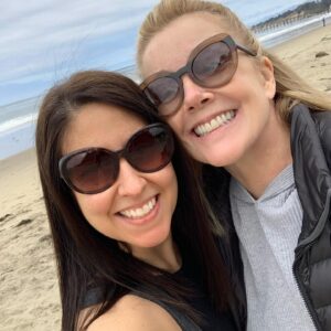 Melody Thomas Scott Instagram - Happy#NationalBestFriendDay from Doug and me! Here’s hoping you get into as much trouble as we do together! #BestiesfortheResties #InstagraMELable #BlondeAndBrunetteWithAnUnbreakableBond #WhyIsEverythingSoFunny? #AllWeDoIsLaugh