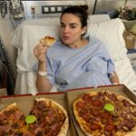 Melody Ruiz Instagram – Postparto; Deseos de comer Pizza… 😂❤️🍕
#Feliznoche