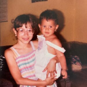 Melonie Díaz Instagram - #tbt Me with my cousin Judy! ❤️🇵🇷❤️
