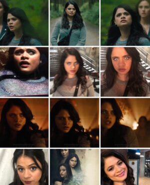 Melonie Díaz Instagram - Here are some of Mel’s look for this season on #charmed. 🔮