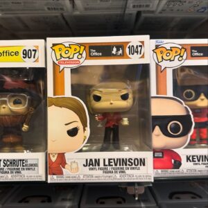 Melora Hardin Instagram - Can you guys spot the Jan Levinson Funko Pop? Pretty cool! I’m so excited to meet so many of you at the @theofficereunion, July 13-14 at the Miami Airport Convention Center 🫶 See you there!