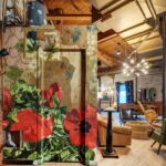 Melora Hardin Instagram – I love how my “422 Main Yellow” wallpaper brings life to the loft space at @lepetitdep To see more of my wallpaper and fine art collages visit my website via the link in my bio and check out and follow @storyboardsbymelorahardin