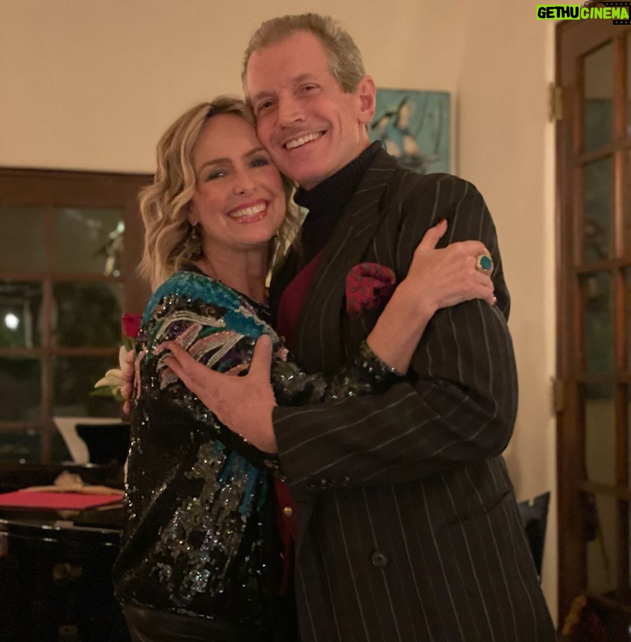 Melora Hardin - 10.2K Likes - Wishing everyone a wonderful holiday from my husband @firesidereading and our whole family ❤️