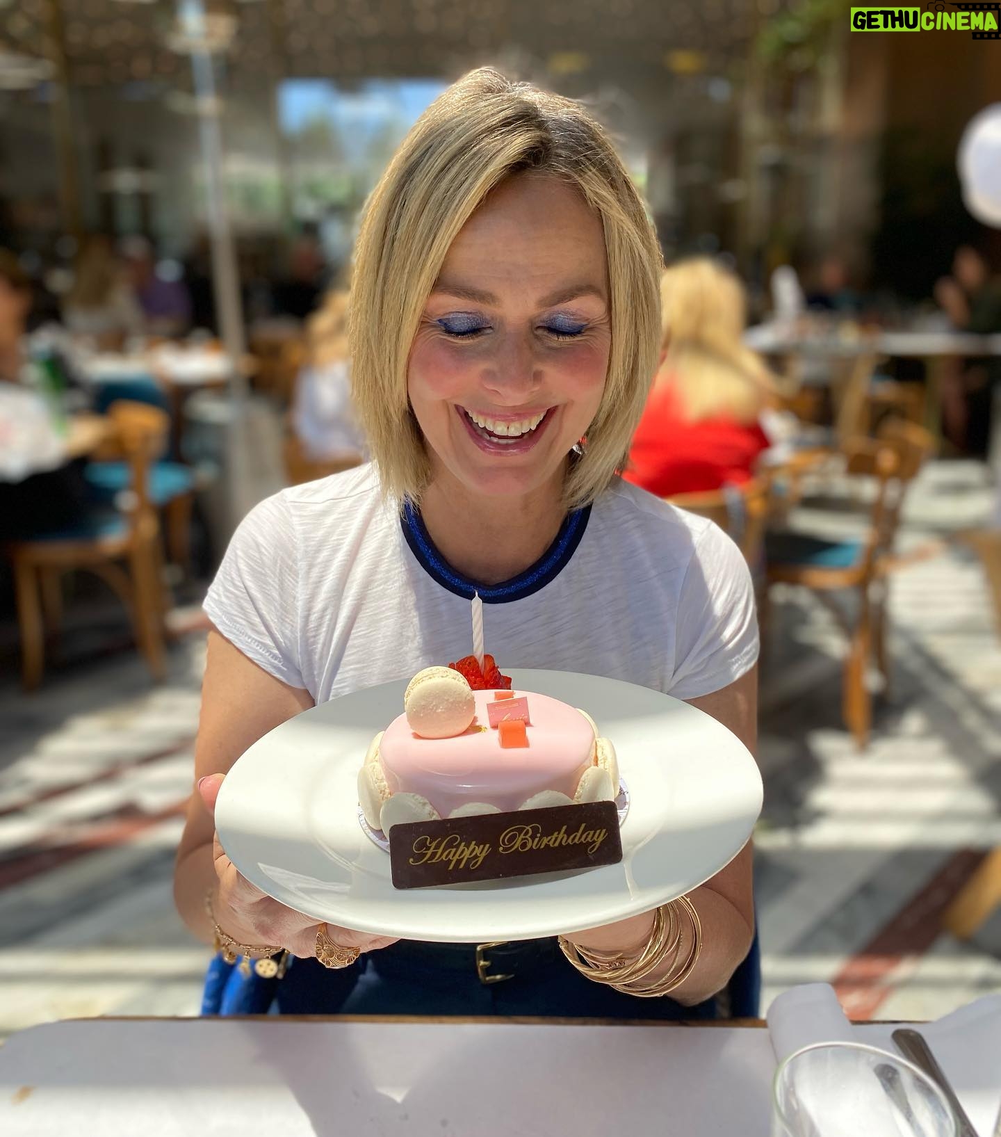 Melora Hardin - 13.9K Likes - Celebrating my birthday today! Thank you for all the birthday love. Feeling grateful 🍰🦋