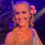 Melora Hardin Instagram – We made it to the semi-finals you guys!! But we still need you to VOTE for us by texting MELORA to 21523 starting NOW! Love you all and appreciate the support ❤️ @dancingabc 🔥