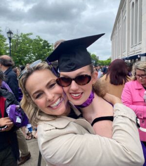 Melora Hardin Instagram - So proud of my daughter @rorymelorajackson who is now a NYU 2024 graduate!! 💜🫶 👩‍🎓