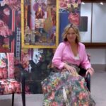 Melora Hardin Instagram – Thank you everybody who came out to support and enjoy my fine art collages at my first gallery show at gallery Le Royer in Montreal! Was such a joyful exhibition, and I felt all the love! P.S. my skirt is my collage art as well as the upholstery on the chairs and the wallpaper 💖