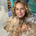 Melora Hardin Instagram – Love session with Lollie 💗🐶